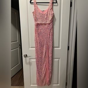 All Love Sequin Maxi - Pink